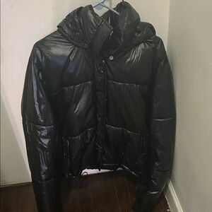 Men's Black Puffer Jacket